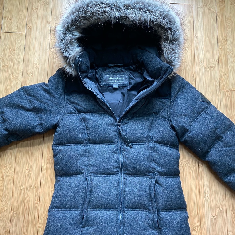 Eddie Bauer down coat.